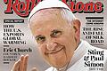 Papst Franziskus auf 'Rolling Stone'-Titel       -  Populär: Papst Franziskus auf dem Titelbild der Musikzeitschrift &bdquo;Rolling Stone&ldquo;