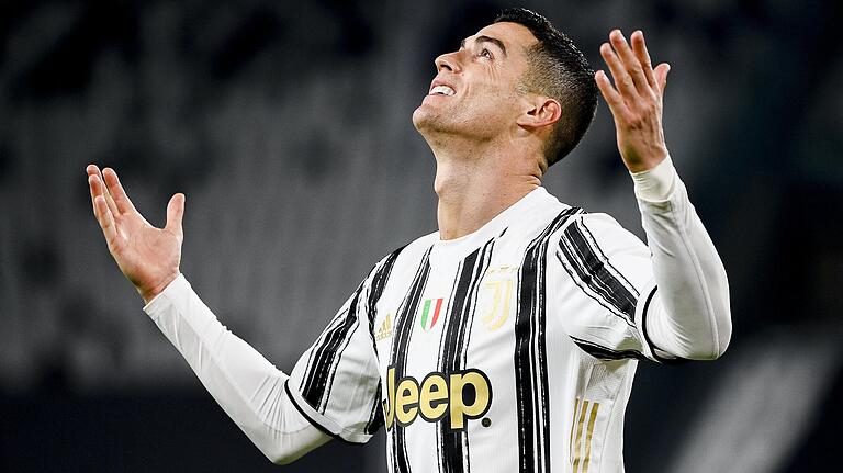 Vom portugiesischen Superstar und fünfmaligen Weltfußballer Cristiano Ronaldo, hier im Trikot seines Klubs Juventus Turin, ist bekannt, dass er regelmäßig meditiert.