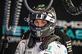 Tausch       -  Nico Rosberg möchte in Mexiko seinen Helm mit einem Sombrero tauschen. Foto: Srdjan Suki