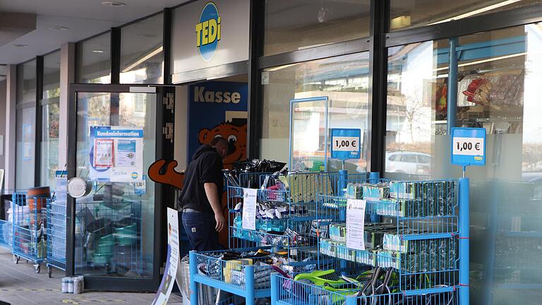 Auch der Tedi-Markt in Marktheidenfeld hat seit dieser Woche wieder geöffnet.