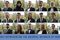 Anna Pia Möller (Bildmitte) nimmt mit den Delegierten der NMUN 21 im April an einer Simulation bei den Vereinten Nationen in New York City teil.