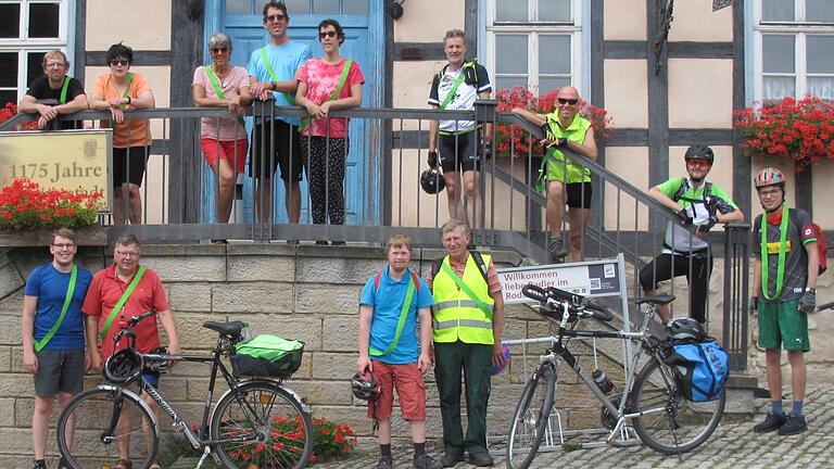 Die diesjährige integrative Radeltour der Lebenshilfe Ebern führte diesmal  an die ehemalige innerdeutsche Grenze.&nbsp;