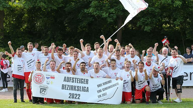 Sportlicher Sieger und Bezirksliga-Aufsteiger: Der TSV Eßleben, der auch das Rückspiel beim SV Rapid Ebelsbach mit 2:1 gewann.