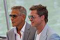 81. Internationale Filmfestspiele Venedig       -  George Clooney und Brad Pitt haben in ihrer Karriere schon öfter zusammengearbeitet.