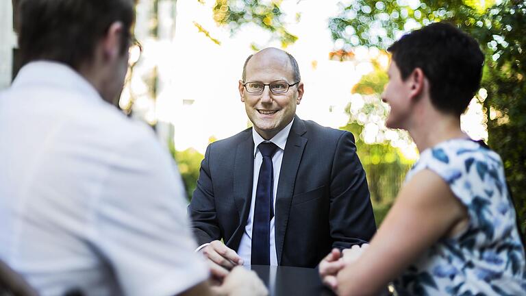 Frank Vetter ist Bürgermeisterkandidat in Mellrichstadt.