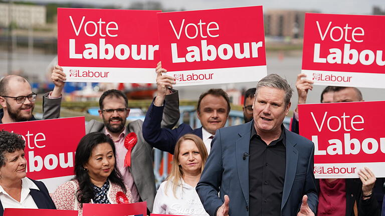 Nach Lokalwahlen in England.jpeg       -  Keir Starmer, Vorsitzender der Labour-Partei von Großbritannien, könnte nächster Premierminister werden.