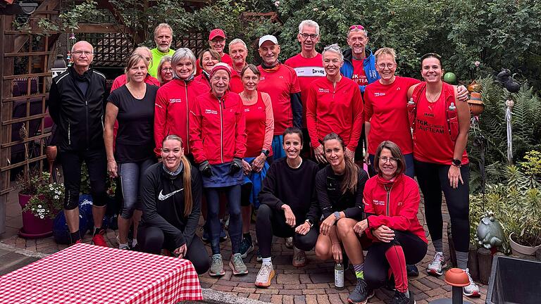 Gruppenbild Römerlauf.