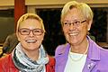 Susanne Kastner kann am heutigen Samstag ihren 75. Geburtstag feiern. Ein vorweggenommenes Geburtstaggeschenk für die hochdekorierte Sozialdemokratin war die Ernennung ihrer Nachfolgerin Sabine Dittmar (links) zur Staatssekretärin im Bundesgesundheitsministerium.