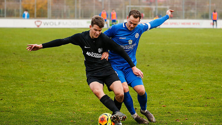 Bleibt der FV 04 Würzburg in der Bayernliga? Oder der TSV Karlburg? Oder keiner der beiden Vereine? Das entscheidet sich in den zwei Relegationsrunden zur Bayernliga Nord 2022/23. (Archivfoto)