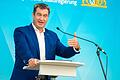 Nach einer Videoschalte des bayerischen Kabinetts äußerte sich Markus Söder am Montag zu den bundesweit steigenden Infektionszahlen, der Teststrategie der Staatsregierung und der Rückkehr der Fans in die Fußball-Stadien.
