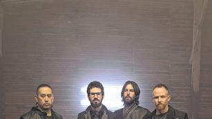 Auf Kriegspfad: Linkin Park mit neuem Album. Vorne links Mike Shinoda, rechts Chester Bennington