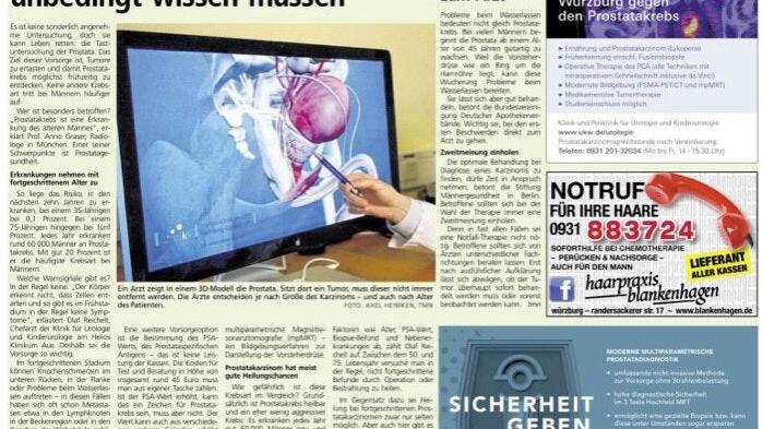 Ausschnitt aus Seite 19 der Main-Post vom 15.9.2021 Ausschnitt aus Seite 19 der Main-Post vom 15.9.2021