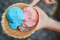 Immer bunter wird das Eis in Main-Spessart und die Geschmacksrichtungen immer kurioser. In Marktheidenfeld gibt es nicht nur blau und rosa, sondern auch lila. Und in Rieneck wird es deftig.
