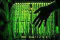 Netzausbau - Internet       -  Unerlässlich für Datenspeicherung: Ein Verteilerpunkt, in dem zahlreiche Glasfaserkabel zusammenlaufen.