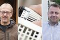 Bernd Pohley (links) aus Hohnhausen und Florian Gegner aus Rügheim leben mit ihrer Familie jeweils in einem Haus, das vor Ort an ein Nahwärme-Netz angeschlossen ist.
