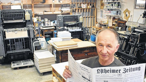 Blattmacher Volker Gunzenheimer: Ein Mann, eine Zeitung Blattmacher Volker Gunzenheimer: Ein Mann, eine Zeitung