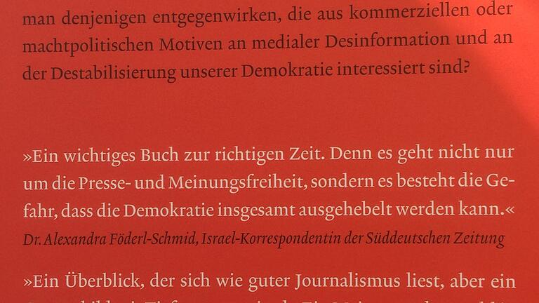 Die informierte Gesellschaft und ihre Feinde       -  Die Buchrückseite mit weiteren Erklärungen zum Inhalt ...