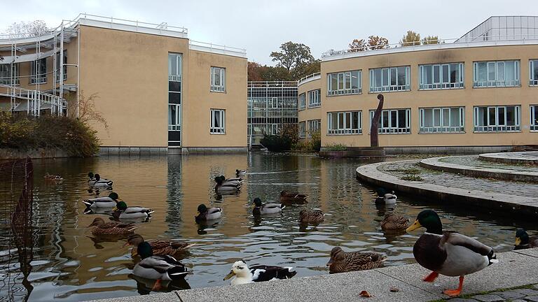 Das Hauptgebäude der Psychiatrie in Wernek.