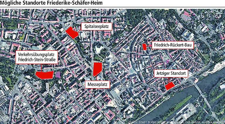 Eine Frage des Geldes: Kann das Schweinfurter Friederike-Schäfer-Heim saniert werden?