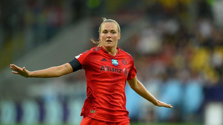 FC Bayern Münchens Magdalena Eriksson       -  Münchens Magdalena Eriksson sorgte gegen RB Leipzig für den Siegtreffer.