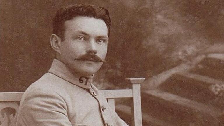 Der französische Soldat Septime Gorceix vor seiner Gefangennahme.  Foto: Antoine Gorceix, Paris