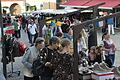 Die Grüne-Markt-Straße war im letzten Jahr bei angenehmen Temperaturen gut besucht.