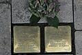 Die Stolpersteine für Sara und Isaak Rosenbach.