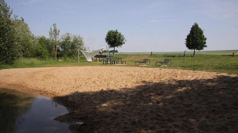 Kürnach Strand       -  Der Kürnacher Strand