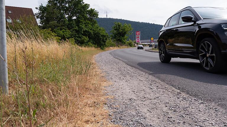 In Langenprozelten fehlt an der Würzburger Straße ein Gehweg. Seit Jahren wird darüber diskutiert, ob und wie man dort einen neuen bauen soll. In Langenprozelten fehlt an der Würzburger Straße ein Gehweg. Seit Jahren wird darüber diskutiert, ob und wie man dort einen neuen bauen soll.