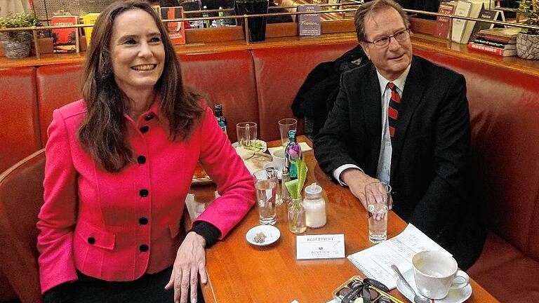 Nicht verwandt, nicht verschwägert: Tanja Kinkel und Klaus Kinkel.