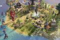 Screenshot vom Spiel &bdquo;Age of Mythology: Retold&rdquo;       -  Ab aufs Schlachtfeld: Mit vielen verschiedenen Truppen stellt man sich dem Gegner.