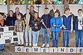 Bei einem Familiengottesdienst in der Kirche St. Albanus in Erbshausen-Sulzwiesen wurden die neuen Firmlinge vorgestellt. Auf dem Foto Silke Mainberger, Doris May-Öhrlein, Thomas Mosthaf, Sofie Kuther, Lisa Issing, Gabi Fehn, Zoe Ringelmann, Matteo Walter, Pater Romuald Grzonka OSA, Marvin Weiglein, Michael Keller und Maximilian Weißenberger.