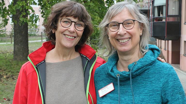 Friederike Döring (links) und Beate Höflich von RuDiMachts! aus Marktheidenfeld. Friederike Döring (links) und Beate Höflich von RuDiMachts! aus Marktheidenfeld. 