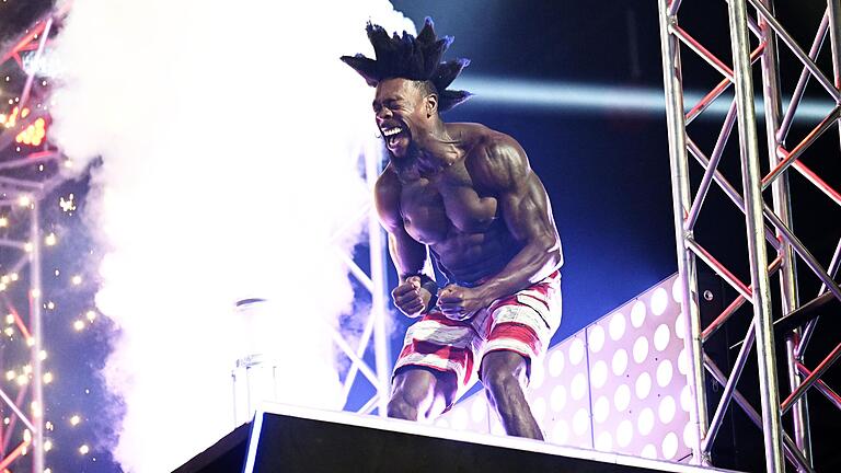 Gary Hines, ehemaliger Bad Neustädter Handballer, bezwang bei 'Ninja Warrior Germany' auf RTL die Megawand und zog ins Halbfinale ein. Gary Hines, ehemaliger Bad Neustädter Handballer, bezwang bei 'Ninja Warrior Germany' auf RTL die Megawand und zog ins Halbfinale ein.