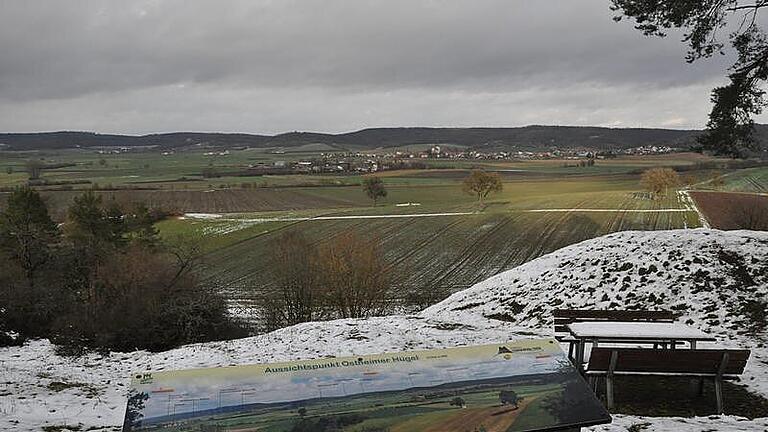 Der Streifberg in Ostheim: Für den Naturpark Haßberge will der Freistaat Bayern Fördergelder locker machen.