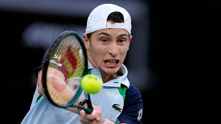 Ugo Humbert       -  Tennisprofi Ugo Humbert klagt über schlechtes Essen in den USA.