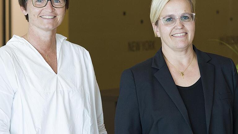 Die Betreiberinnen des Hotels &bdquo;Melchiorpark&ldquo;: Dagmar Wagenpfahl-Lagrange (rechts) und ihre Schwester Andrea Wagenpfahl-Lackinger.