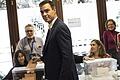 Ministerpräsident Pedro Sánchez, Ministerpräsident von Spanien, bei der Stimmabgabe: Rund 37 Millionen Wahlberechtigte waren aufgerufen, ihre Stimme abzugeben.&nbsp;