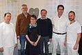 Bei der Übergabe der Zahnarztpraxis in Rimpar (von links): Tanja Wichmann, Bürgermeister Bernhard Weidner, Ingrid und Dr. Rainer Baldauf, Dr. Etienne Loho und Oliver Alexander.