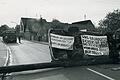 Nach der Polizeiaktion in Ermershausen am 19. Mai 1978 gingen die Bürger der Gemeinde auf die Barrikaden. Heute ist das einstige Rebellendorf 'Ort der Demokratie in Bayern'.