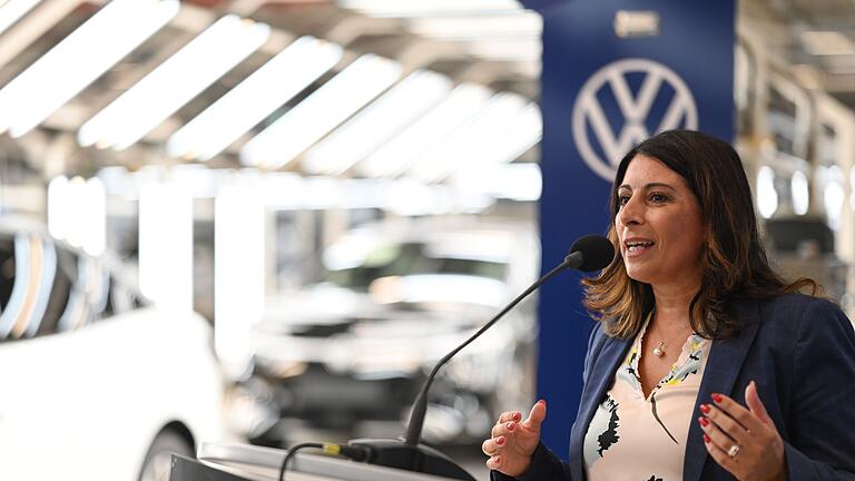 Produktionsstart des neuen Volkswagen 'ID.7'       -  In ihrer Funktion als VW-Betriebsratschefin ist Cavallo an der Mitgestaltung der Unternehmensstrategie beteiligt. (Archivbild)