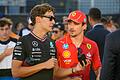 George Russell und Charles Leclerc       -  George Russell, Charles Leclerc und die anderen Formel-1-Piloten wehren sich gegen das Vorgehen des Weltverbandes FIA.