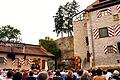 Burg Brattenstein ist die Kulisse für die Frankenfestspiele Röttingen.
