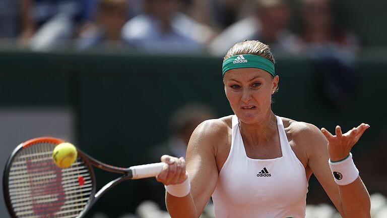 Kristina Mladenovic       -  Kristina Mladenovic steht erstmals bei den French Open im Viertelfinale. Foto: Petr David Josek