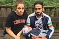 Mostafa Firoozi, seine Frau Gülben und der kleine Noah: Sie haben jeden Tag Angst, dass der Afghane abgeschoben wird.&nbsp;