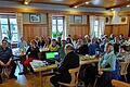 Mitglieder des OGV Höchberg bei der Jahreshauptversammlung mit Referentenvortrag zum Thema Pflanzenernährung.