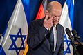 Michael Kappeler, dpa.jpg       -  Bundeskanzler Olaf Scholz war diese Woche zu Besuch im Kriegsgebiet in Israel. Das Thema brachte er auch mit in den Bundestag.