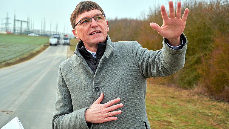 Bürgermeister Ulrich Werner wehrt sich gegen das Tennet-Vorhaben. Bürgermeister Ulrich Werner wehrt sich gegen das Tennet-Vorhaben.