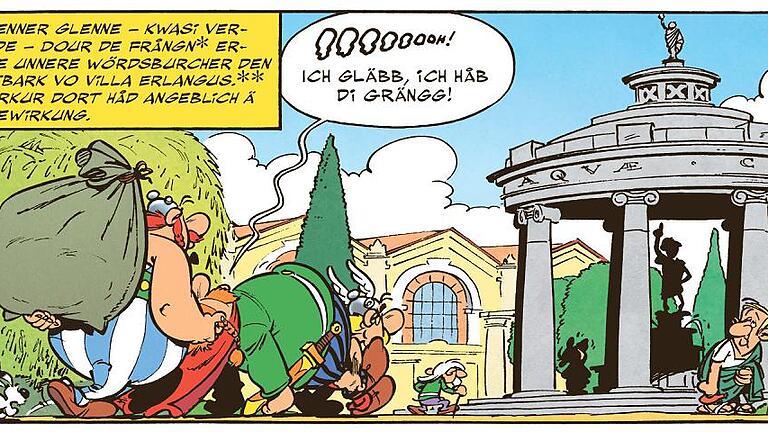 01-48_3986_1A_ECC_ASTERIX_MUNDART_UNTERFRAENKISCH_V_74.IND11 - Auf zur Wellness-Kur nach Erlangen mit Miraculix. 01-48_3986_1A_ECC_ASTERIX_MUNDART_UNTERFRAENKISCH_V_74.IND11 - Auf zur Wellness-Kur nach Erlangen mit Miraculix.