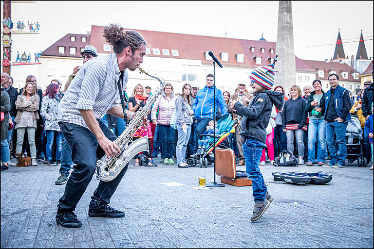 Viel Spaß hatte dieser Junge beim Stramu 2019. Das Festival in der Innenstadt kann dieses Jahr nicht stattfinden.&nbsp;